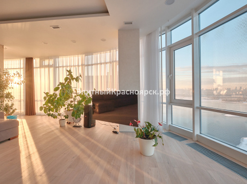 3-комнатная видовая квартира на Ярыгинской набережной цена 28000000.00